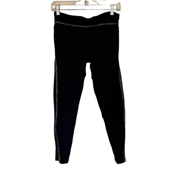 90 Degree By Reflex Full Zip Running Track Jacket Legging Set Black Brown Size S - Picture 4 of 8